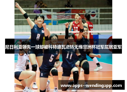 尼日利亚领先一球却被科特迪瓦逆转无缘非洲杯冠军屈居亚军